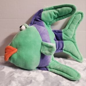 Funny Friends Angel Fish Soft Plush Striped